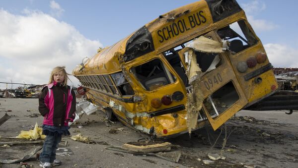 Consecuencias de un tornado (archivo) - Sputnik Mundo