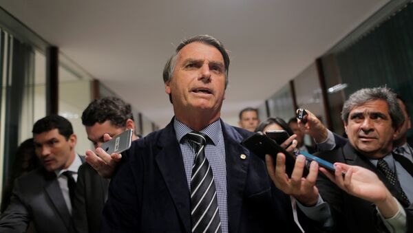 Jair Bolsonaro, candidato a la Presidencia de Brasil - Sputnik Mundo