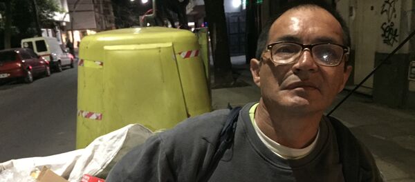 Julio Molina, recolector de las calles de Buenos Aires, Argentina - Sputnik Mundo