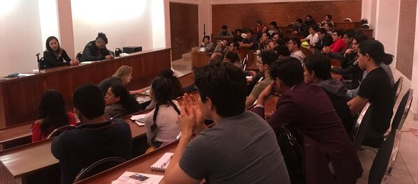 Sesión informativa en el Centro Cultural Rusia-México - Sputnik Mundo