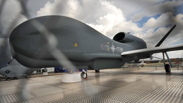 Aparato no tripulado RQ-4 Global Hawk (archivo) - Sputnik Mundo