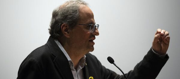 Quim Torra, presidente de la Generalitat de Cataluña - Sputnik Mundo