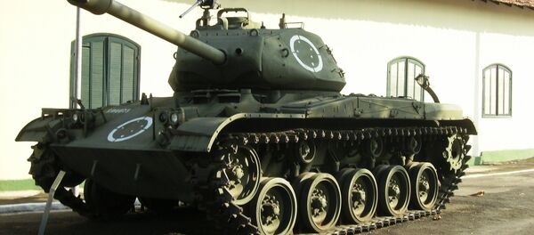 Un tanque M41, expuesto en un museo brasileño (archivo) - Sputnik Mundo
