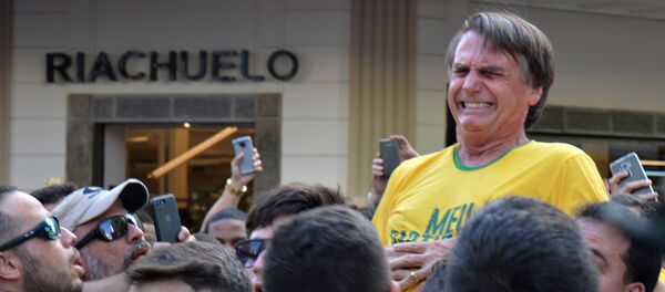 Atentado al candidato brasileño ultraderechista Jair Bolsonaro - Sputnik Mundo