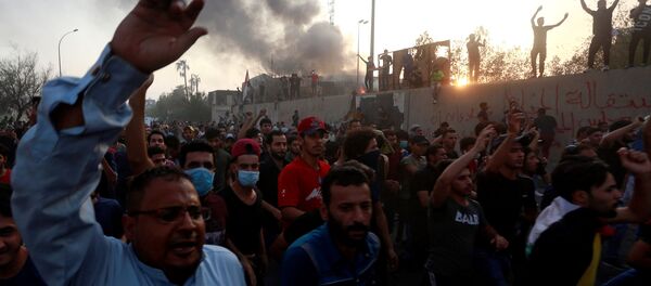 Protestas en Irak - Sputnik Mundo