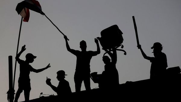 Protestas en Irak Protestas en Irak - Sputnik Mundo