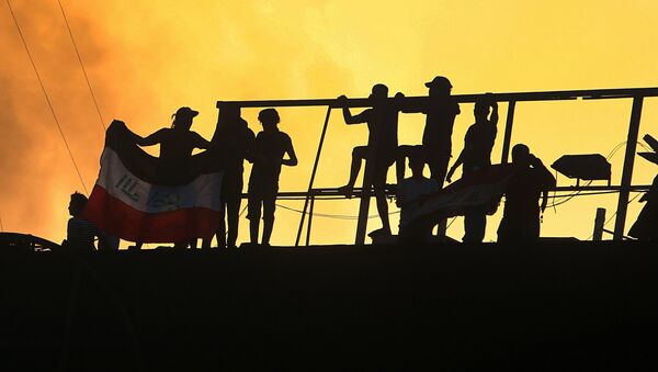 Protestas en Irak - Sputnik Mundo