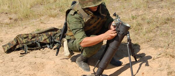 El mortero ruso 2B25 Gall de 82 milímetros - Sputnik Mundo