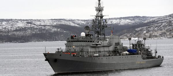 Buque espía ruso Yuri Ivanov - Sputnik Mundo