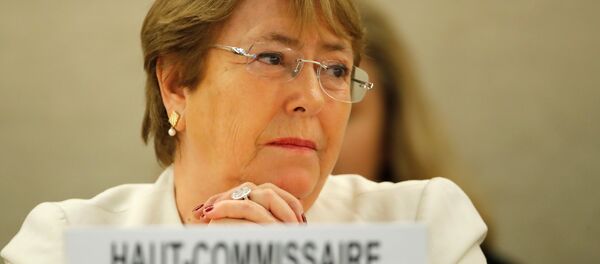 Michelle Bachelet, alta comisionada de DDHH de la ONU - Sputnik Mundo