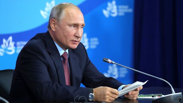 Vladímir Putin, presidente de Rusia - Sputnik Mundo