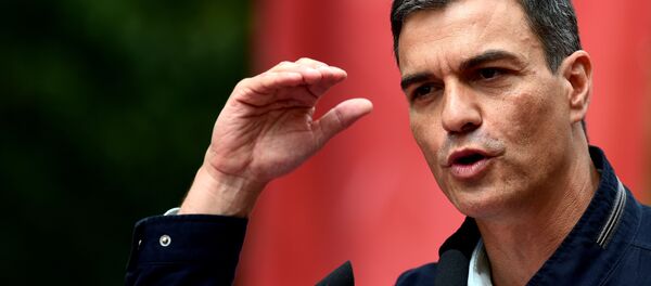 El presidente del Gobierno español, Pedro Sánchez - Sputnik Mundo
