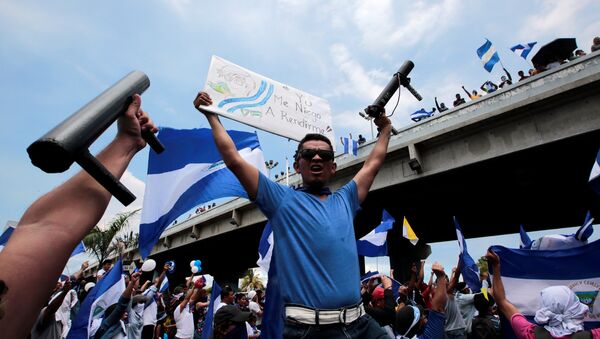 Protestas en Nicaragua - Sputnik Mundo