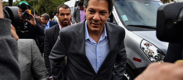 Fernando Haddad, candidato presidencial brasileño Fernando Haddad, candidato presidencial brasileño - Sputnik Mundo