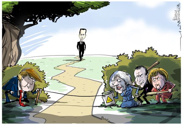 Occidente ya ha preparado una 'trampa química' para Asad - Sputnik Mundo