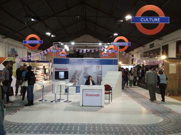 Estand de Reino Unido en la Expo Prado en Uruguay. - Sputnik Mundo