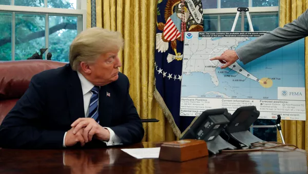 Donald Trump, presidente de EEUU - Sputnik Mundo