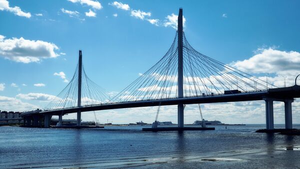 Un puente en San Petersburgo - Sputnik Mundo