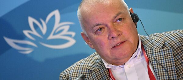 Dmitri Kiseliov, director general del grupo mediático Rossiya Segodnya - Sputnik Mundo
