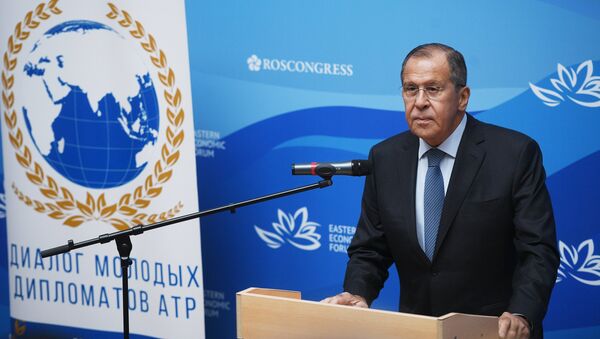 Serguéi Lavrov, ministro de Exteriores de Rusia - Sputnik Mundo