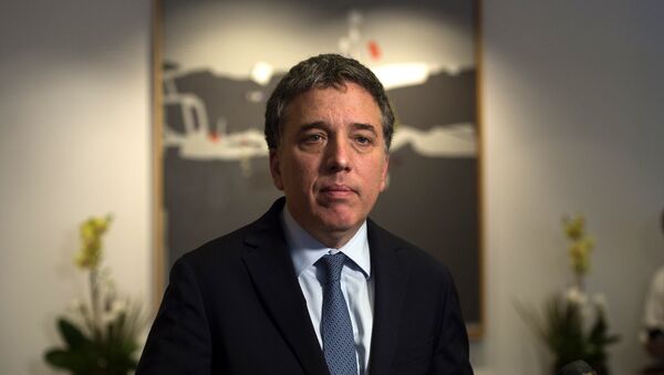 Nicolás Dujovne, ministro de Hacienda de Argentina - Sputnik Mundo