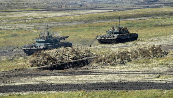 Las maniobras militares en Vostok 2018 Las maniobras militares en Vostok 2018 - Sputnik Mundo