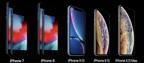 Igual, pero diferente: así son los nuevos iPhone - Sputnik Mundo