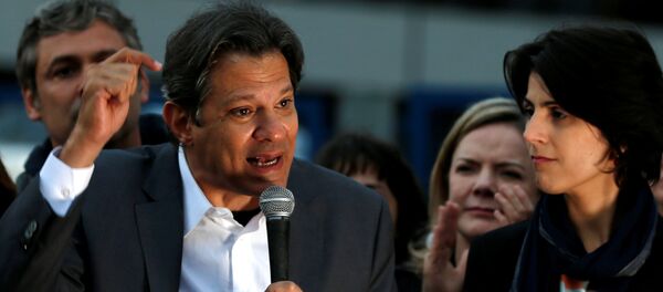 Fernando Haddad, candidato presidencial brasileño - Sputnik Mundo
