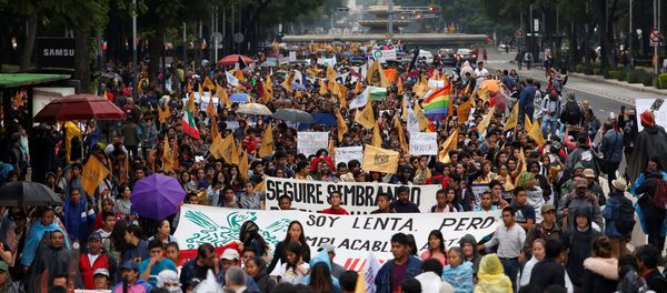 La Marcha del Silencio en México La Marcha del Silencio en México - Sputnik Mundo
