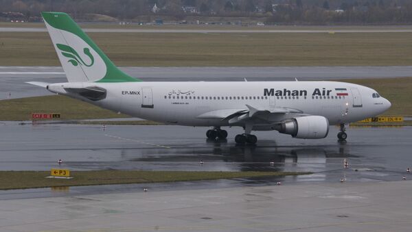 Un avión de Mahan Air (imagen referencial) - Sputnik Mundo