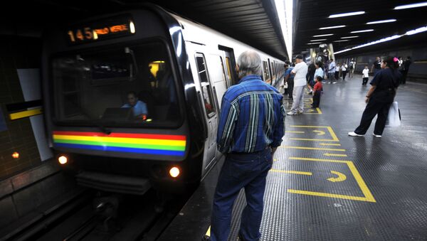 Una estación del metro de Caracas - Sputnik Mundo