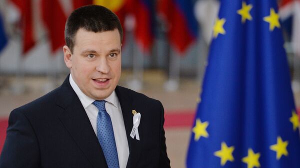 Juri Ratas, primer ministro de Estonia (archivo) - Sputnik Mundo