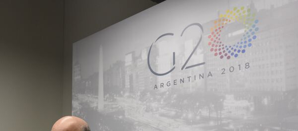 Logo del G20 (2018) - Sputnik Mundo
