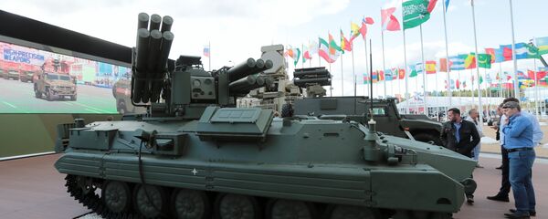 El sistema de misiles antiaéreos Sosna en el Foro Militar e Internacional Army 2018 - Sputnik Mundo