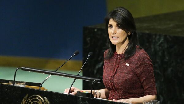 Nikki Haley, embajadora de EEUU ante la ONU - Sputnik Mundo