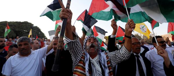 Protesta contra la demolición de la aldea beduina de Al Jan al Ahmar - Sputnik Mundo
