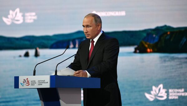 Vladímir Putin, presidente de Rusia - Sputnik Mundo