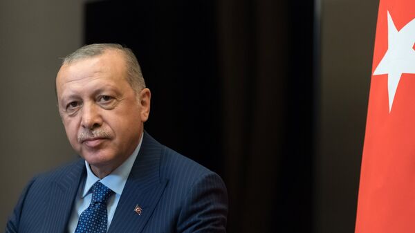 Recep Tayyip Erdogan, presidente de Turquía - Sputnik Mundo