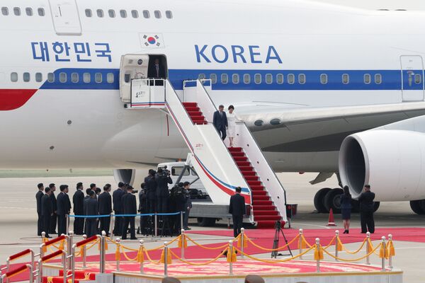 La histórica visita del presidente de Corea del Sur a Pyongyang - Sputnik Mundo