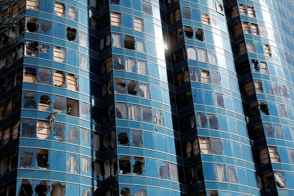 Alerta máxima: el supertifón Mangkhut causa estragos - Sputnik Mundo