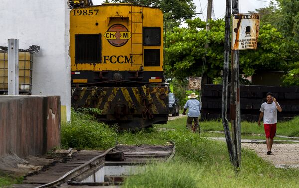 Ferrocarril en Palenque - Sputnik Mundo