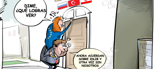 EEUU y la UE, fuera del centro de decisión sobre el destino de Idlib - Sputnik Mundo