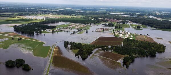 Huracán Florence en EEUU - Sputnik Mundo