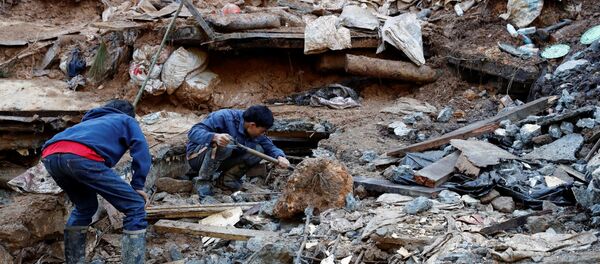 Las consecuencias del tifón Mangkhut - Sputnik Mundo