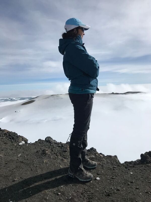 Joloud Fadhli durante la escalada del Kilimanjaro - Sputnik Mundo