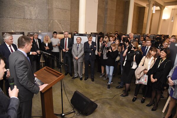 Inauguración de la muestra “Rusia es mucho más”, en el Salón Blanco de la Cámara de Diputados de Argentina - Sputnik Mundo