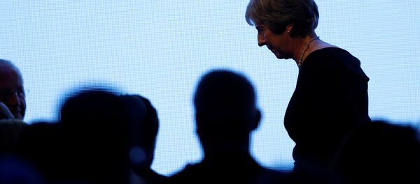 Theresa May, primera ministra del Reino Unido - Sputnik Mundo