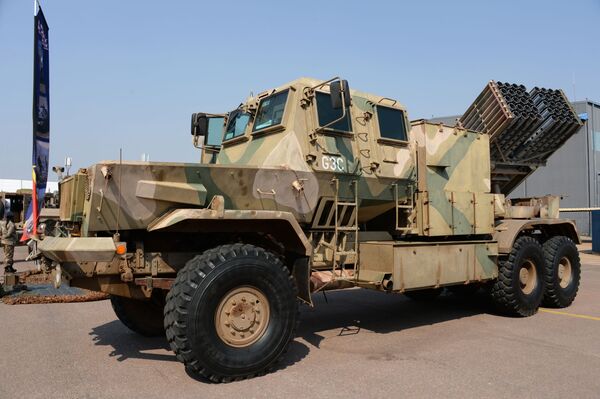 La feria internacional de armamento y material bélico Africa Aerospace & Defence - Sputnik Mundo