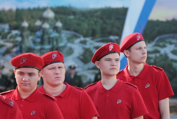 Ceremonia de colocación de la primera piedra de la iglesia principal de las Fuerzas Armadas de Rusia - Sputnik Mundo