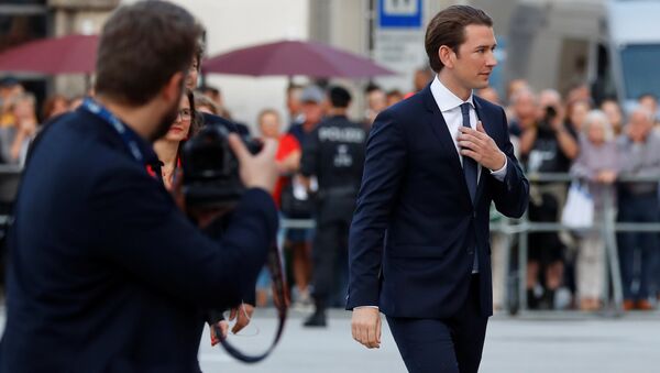 Sebastian Kurz, canciller de Austria (archivo) - Sputnik Mundo